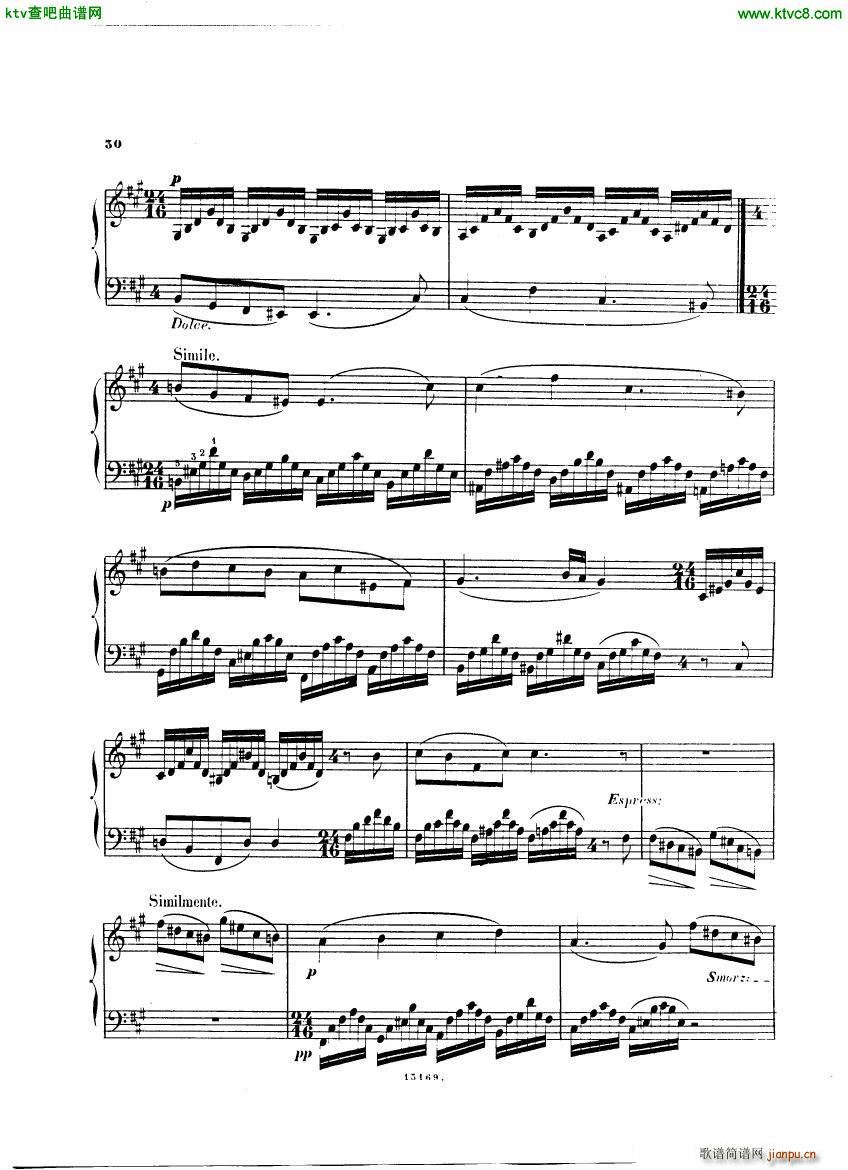 Alkan op 38 Trente Chants(V)30