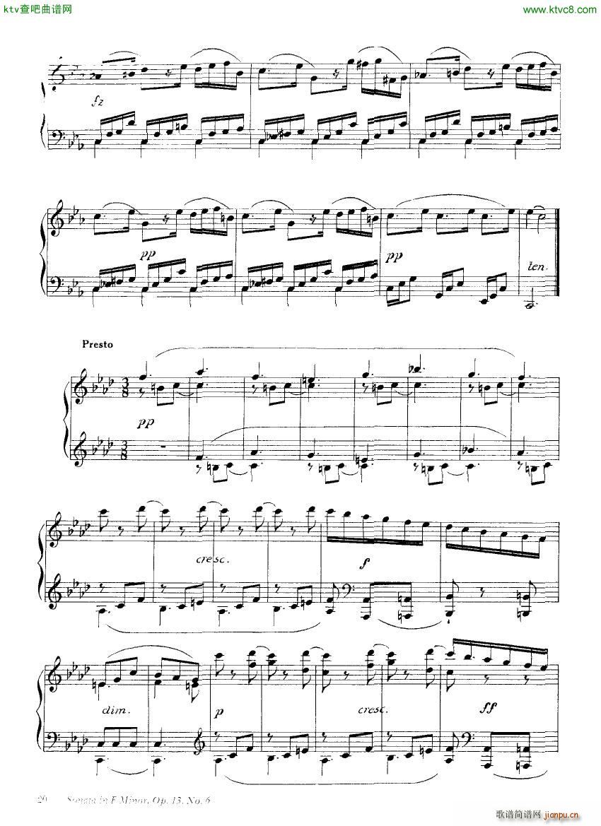 Clementi 13 6 Sonata Fminor 1 2(V)12