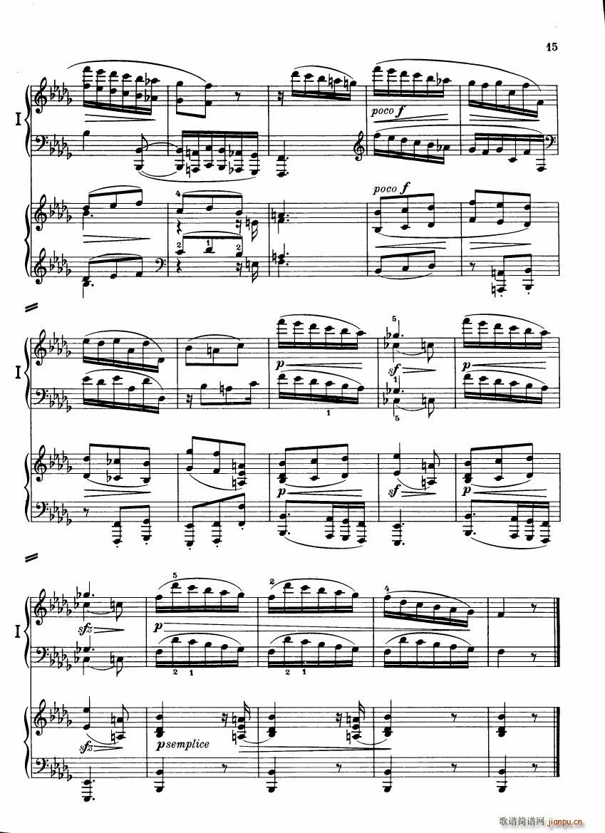 Brahms Variations on a theme by Haydn(V)14