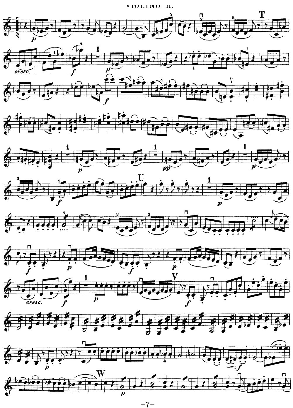 Mozart Quartet No 19 in C Major K 465 Violin 2(ʮּ)7