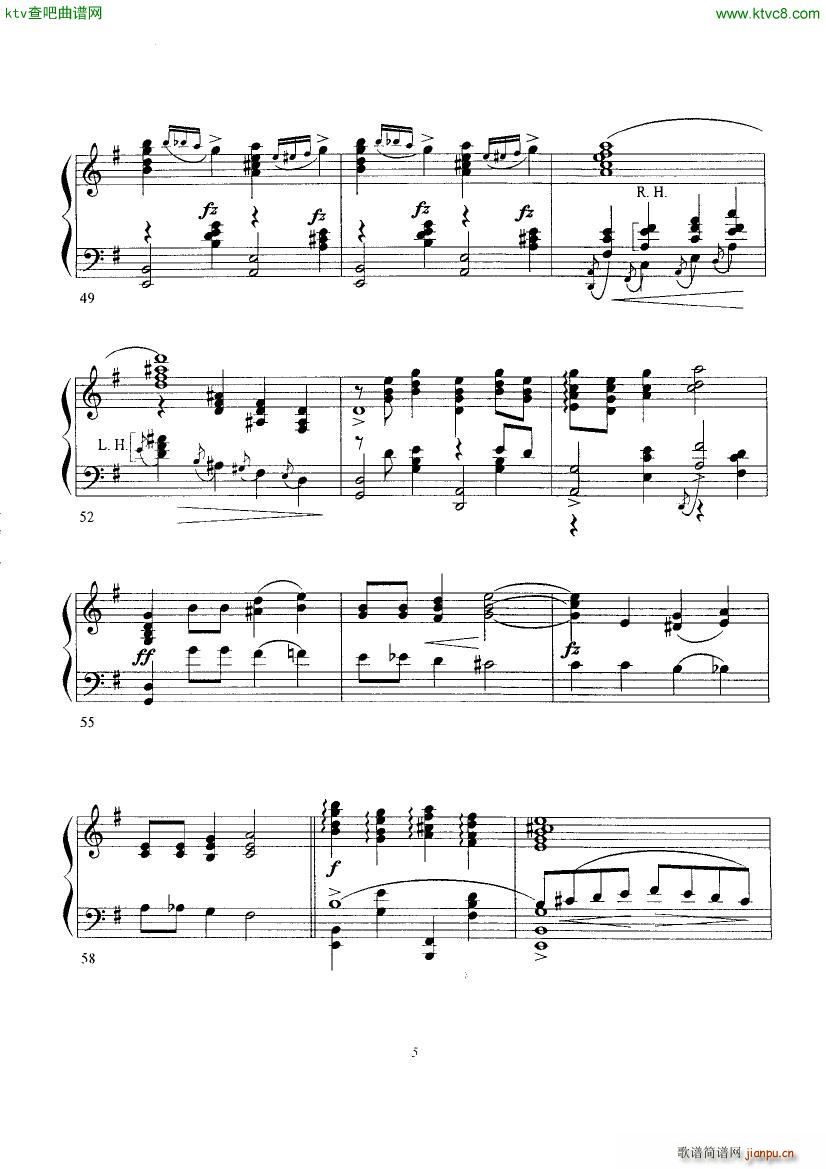 Gershwin Somebody Loves Me Arranged by Ferde Grof(V)5