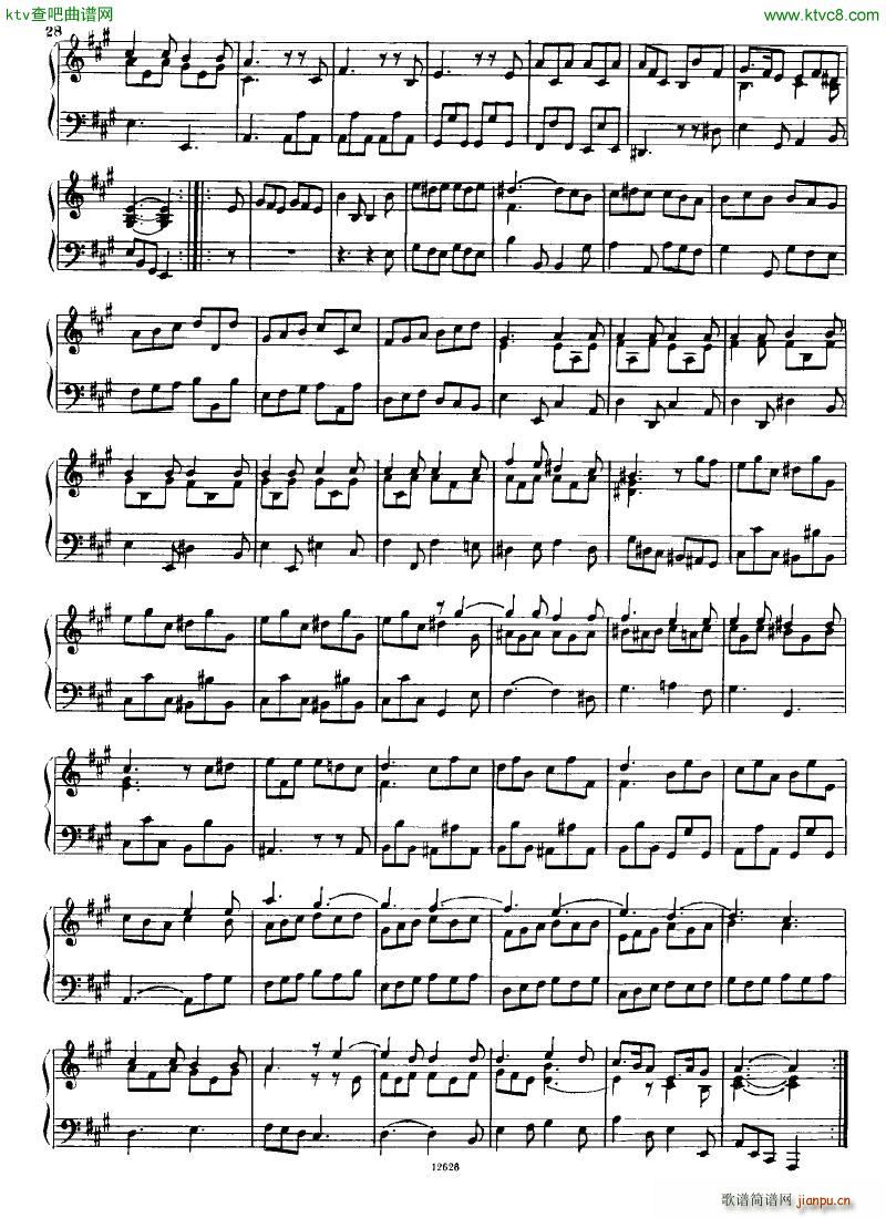 H ndel 1 Suiten for Piano Book 2(V)29