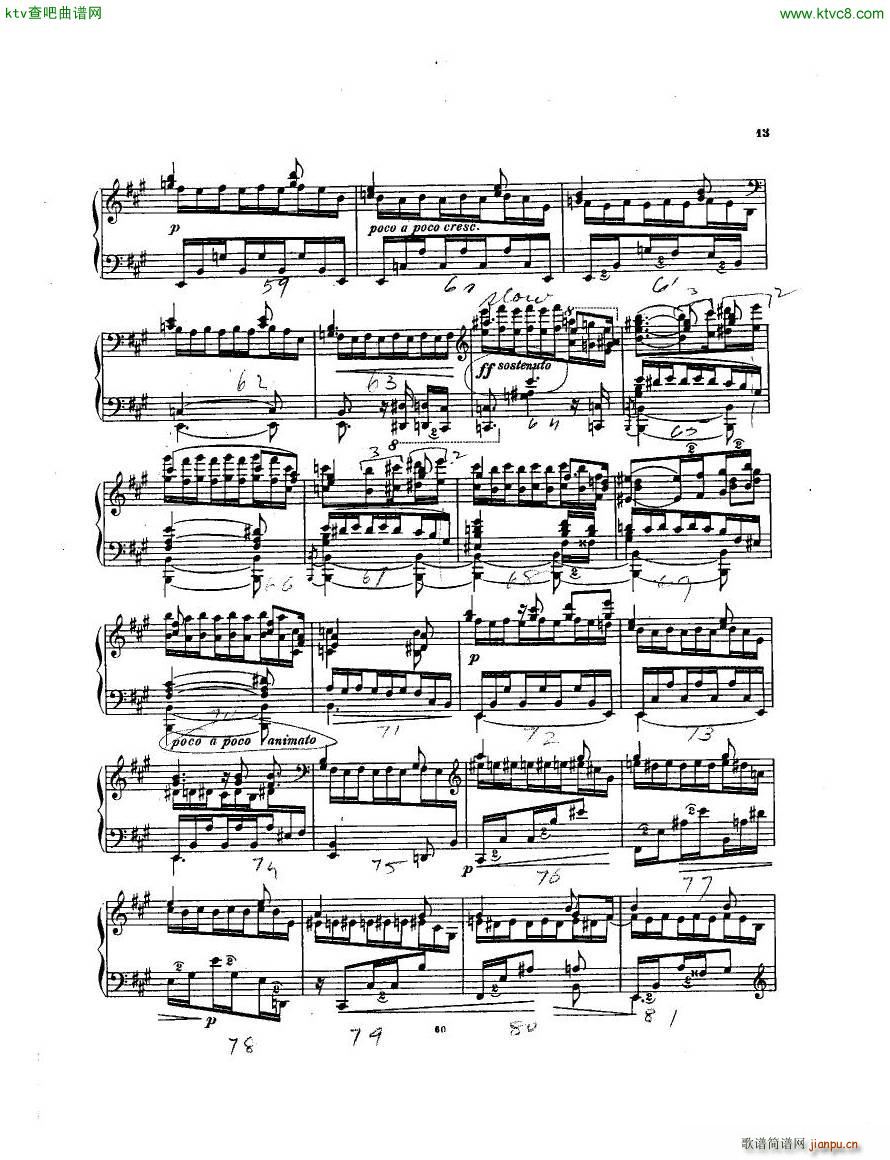 Antipov op 1 Trois Etudes(V)12