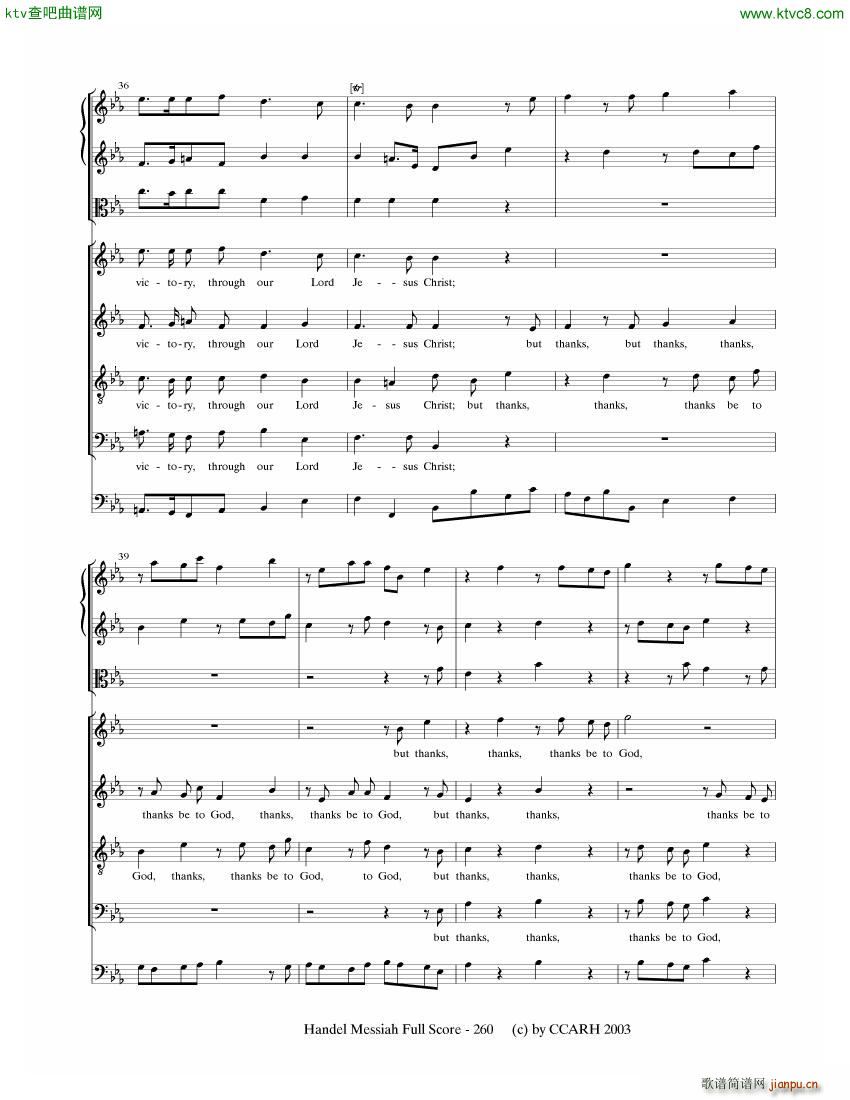 G F Handel Messiah Open Score (V)19