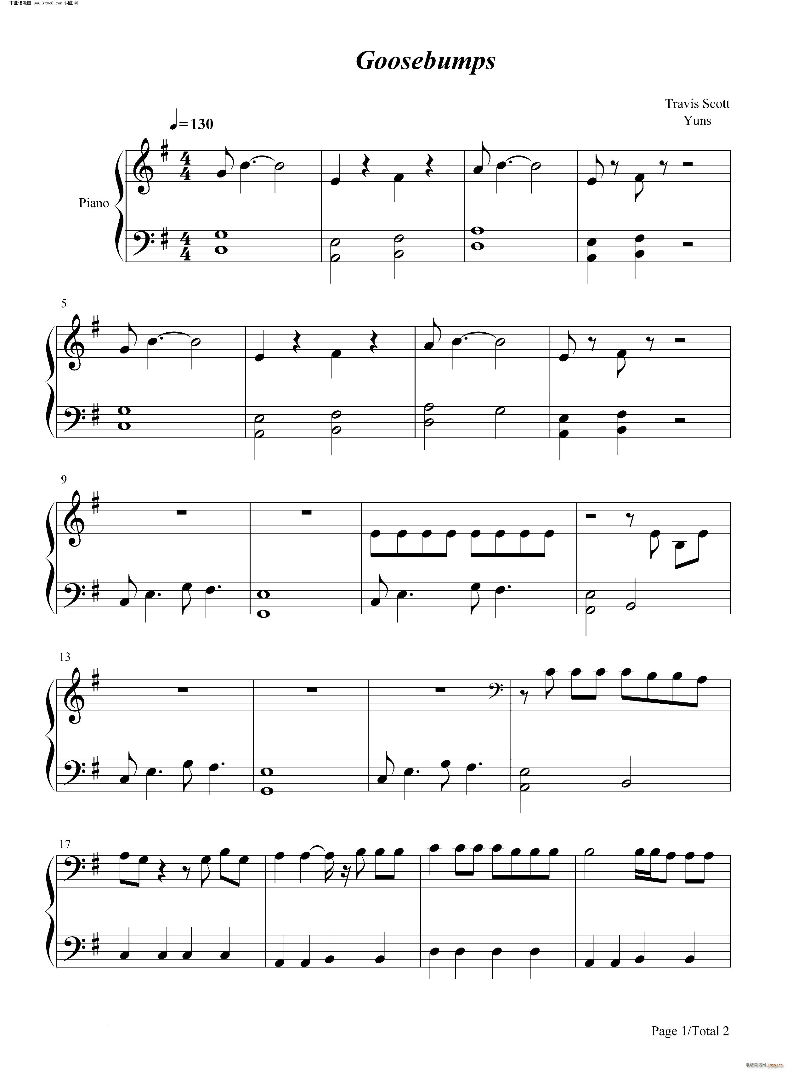 Goosebumps oĳOST(V)1