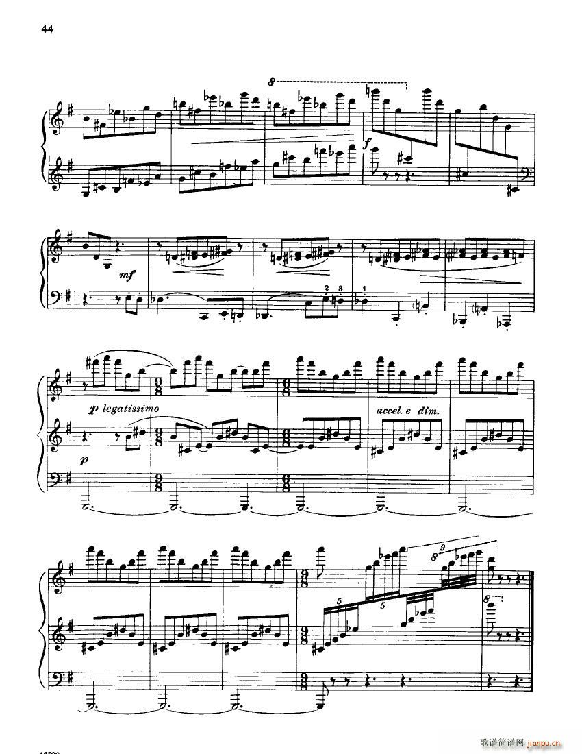 Barber op 26 Piano Sonata(V)22