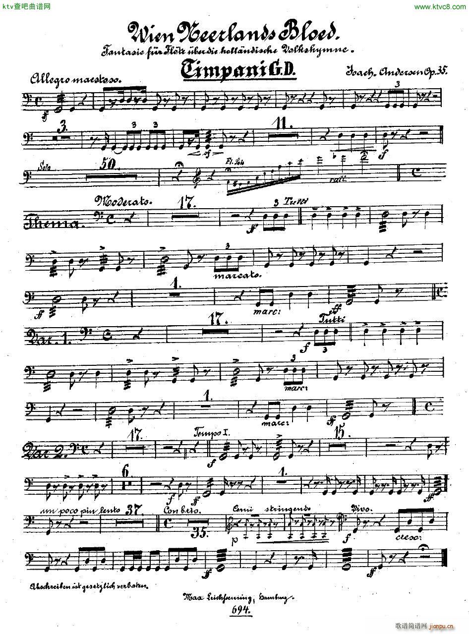 Andersen op 35 Wien Neerlands Bloed orch pts(V)44