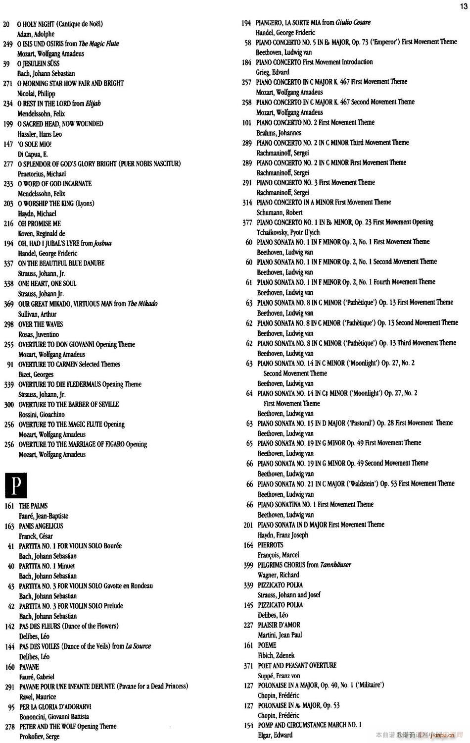 The Real Little Classical Fake Book P1 20(ʮ�ּ�����)13