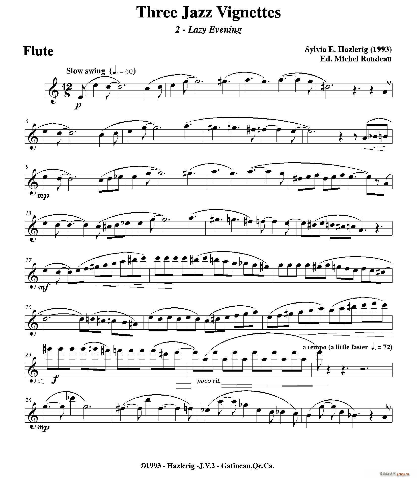 Three jazz vignettes ڶ(l ) L(chng)(ѺV)1