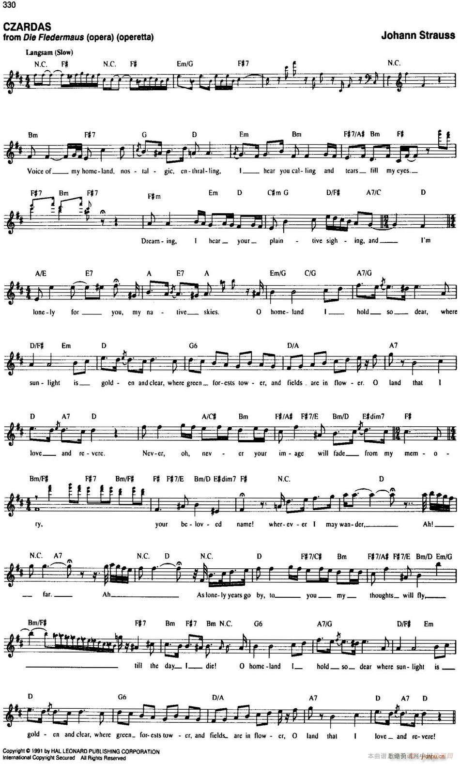 The Real Little Classical Fake Book P321 340(ʮ�ּ�����)10