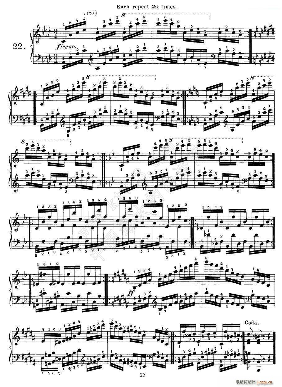 Czerny 40 Daily Exerci Op 337 20 25 40ճӖ(V)3