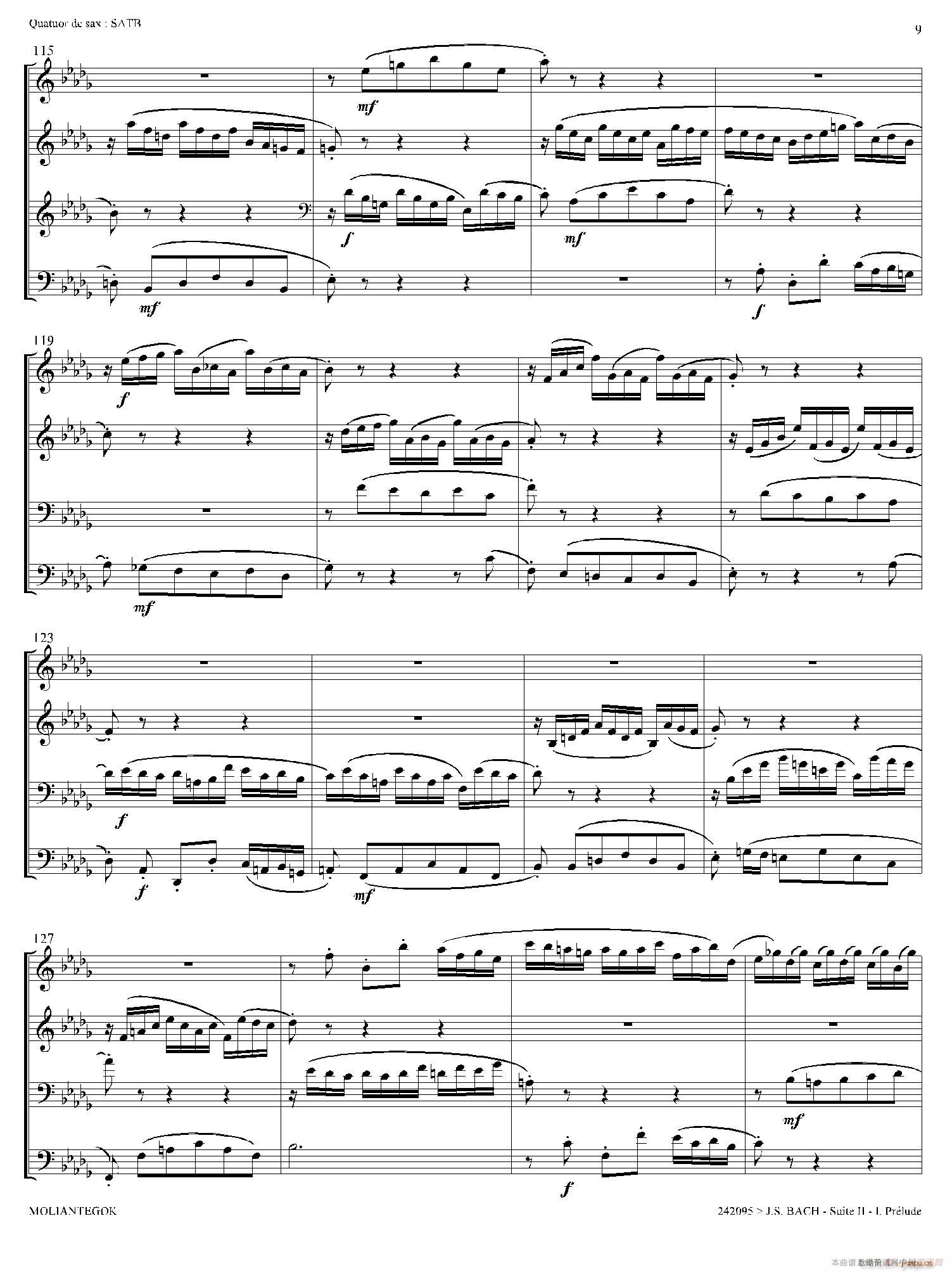 Suite anglaise No 2 BWV 807 M֮ ǰ (V)8