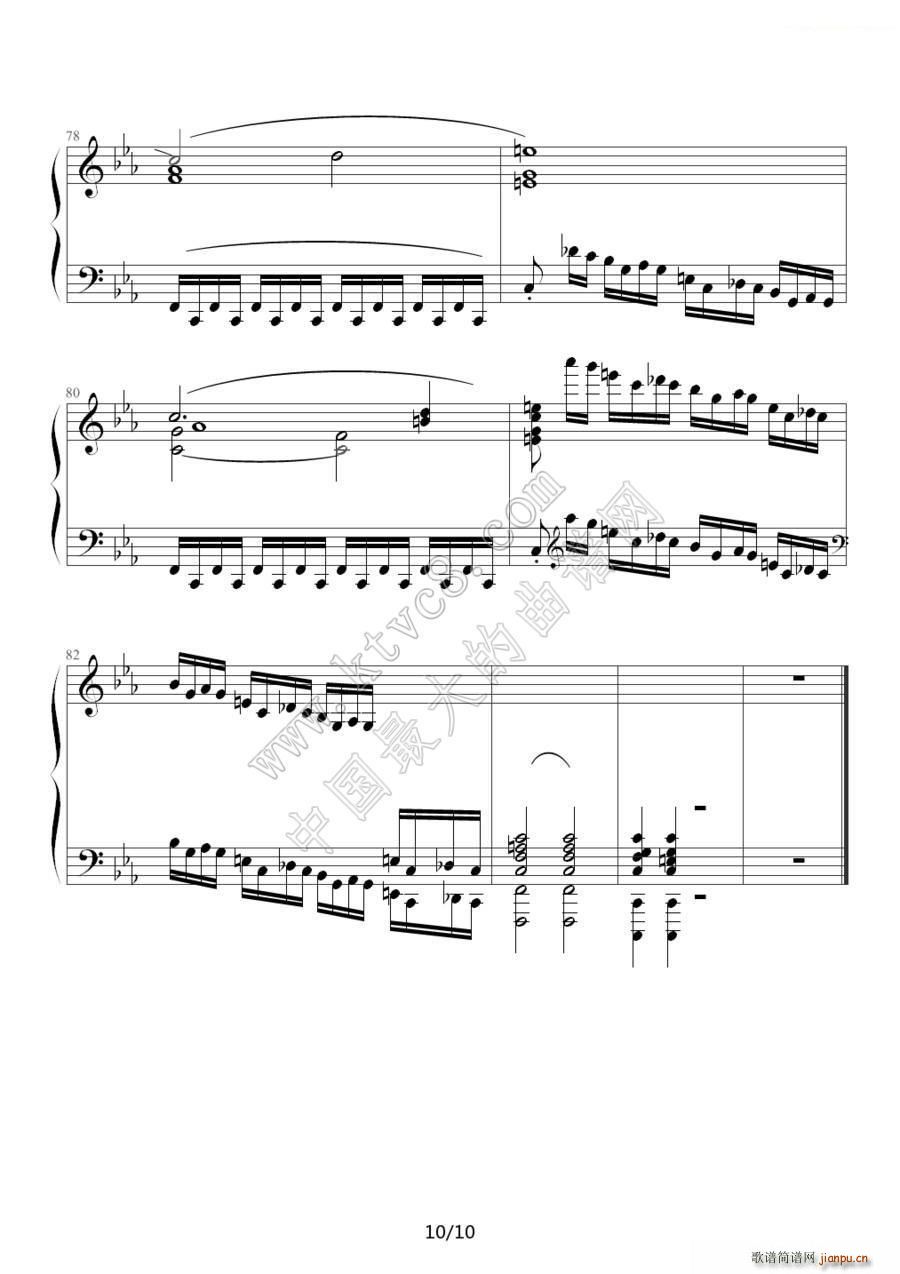  Chopin Ф  Op 10 No 12(V)10