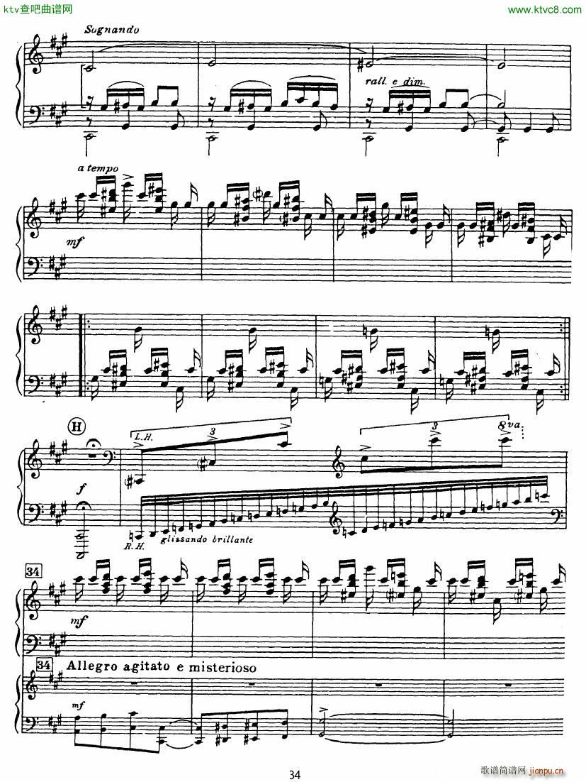 Rhapsody in Blue in Bb major Duet(V)34
