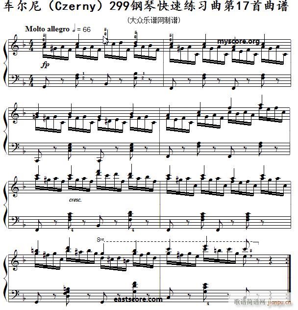 ܇(ch) ٿپ Czerny 299 17 ʾ(V)1