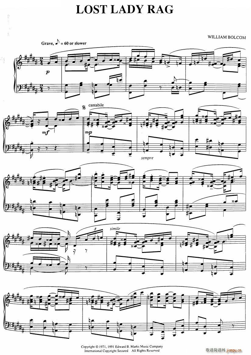551 classical sheet music piano rags һ(V)15