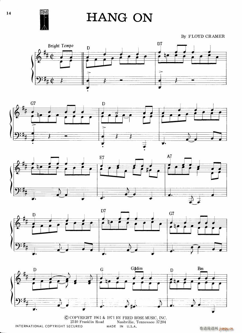 Floyd Cramer Hits(V)12