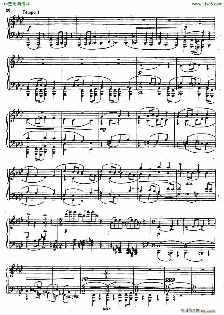 Flyarkovsky 6 preludes and fugues(V)13