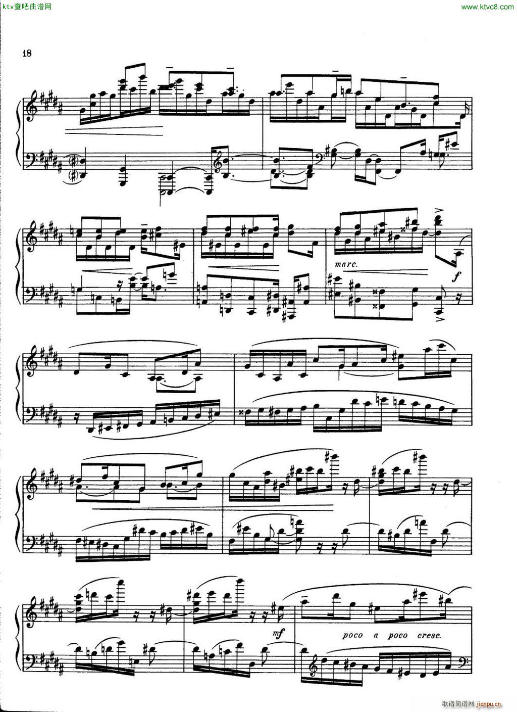 Carter Piano Sonata(V)18