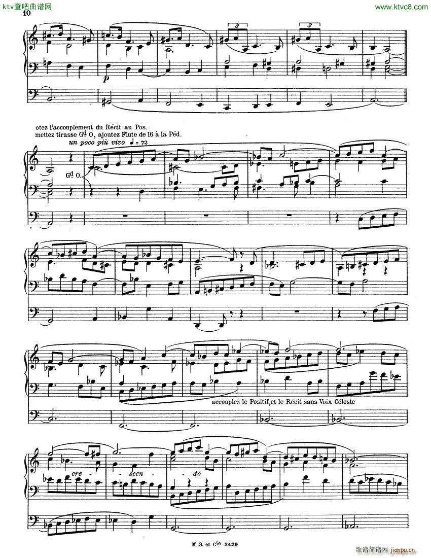 Alain Albert Pieces d Orgue 1ere Serie(V)10