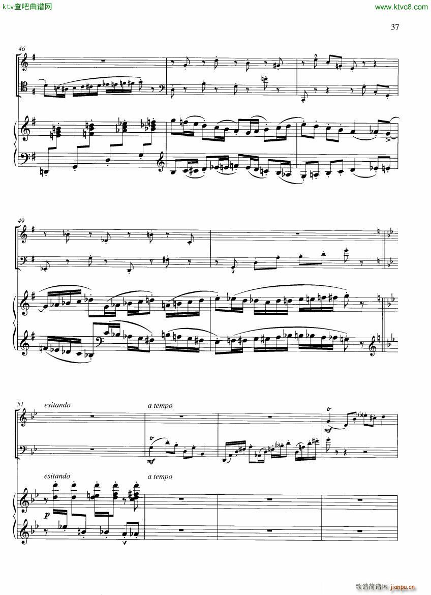 Francaix Trio for oboe bassoon and piano (V)10