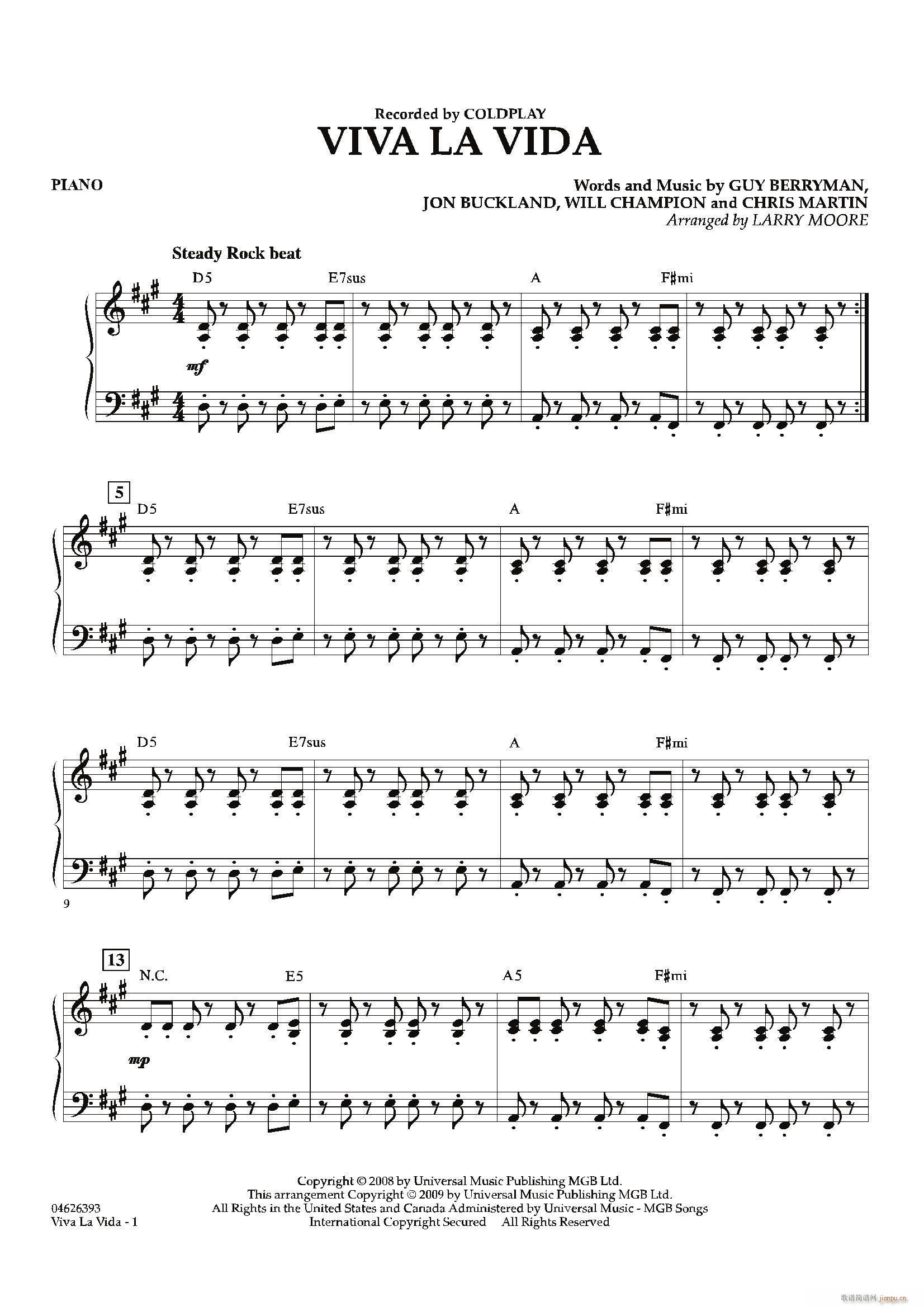 VIVA LA VIDA (V)1