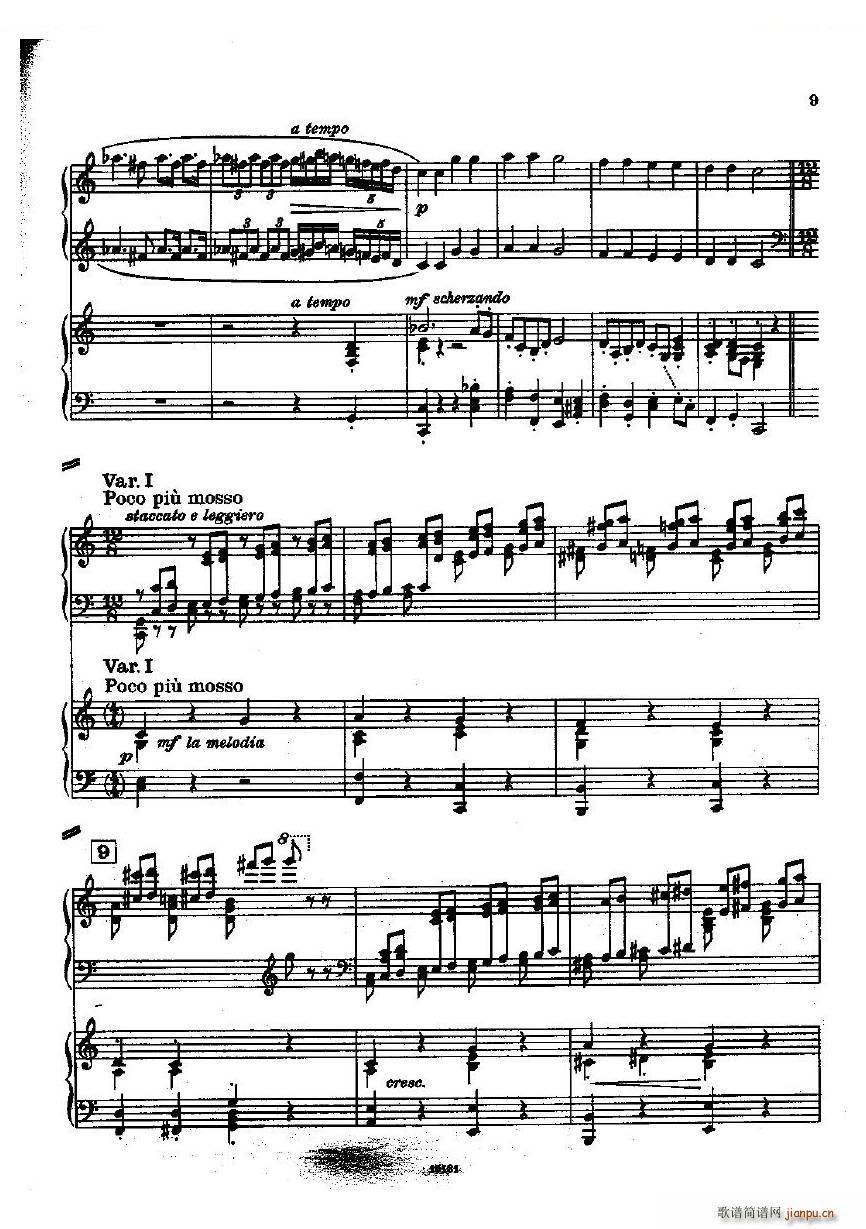 Dohnanyi Variations Nursery Rhyme Op25 һ(V)9