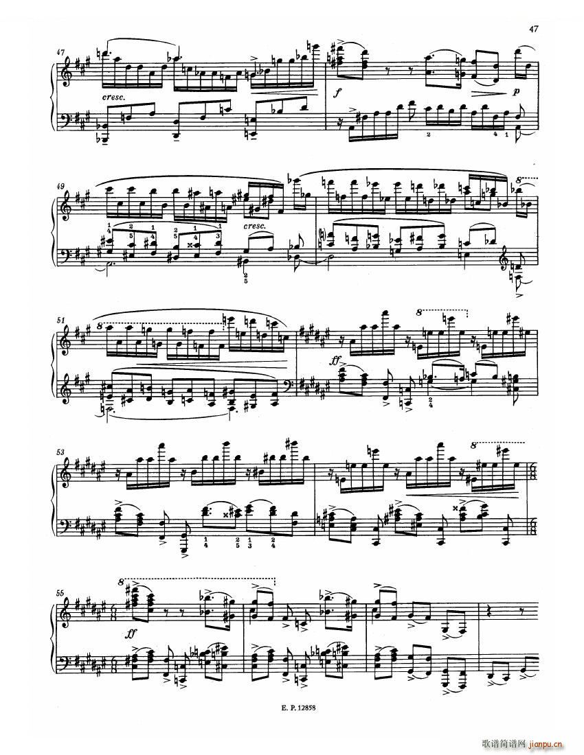 Faure 13 Barcarolle(V)49