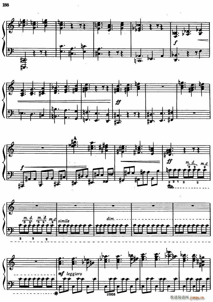 Bartok SZ 107 Mikrokosmos for Piano 140 153(V)49