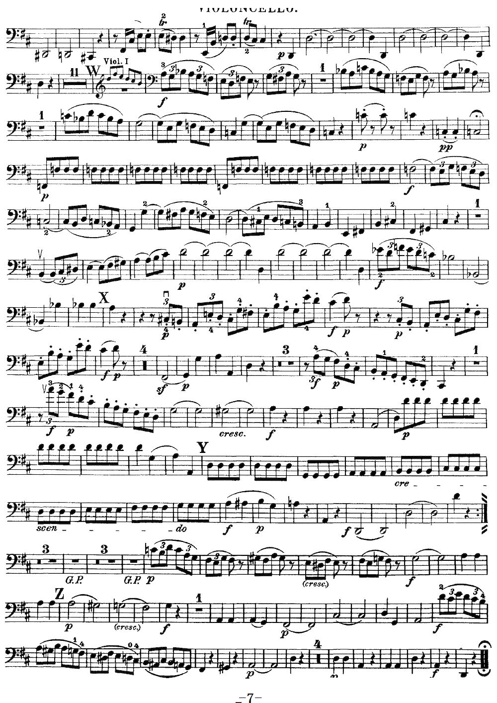 Mozart Quartet No 20 in D Major K 499 Cello(ʮּ)7