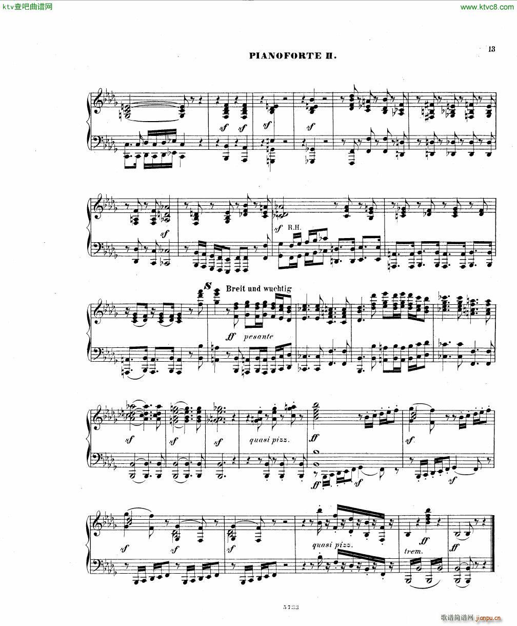 Fuchs Piano concerto Op 27 II(V)12