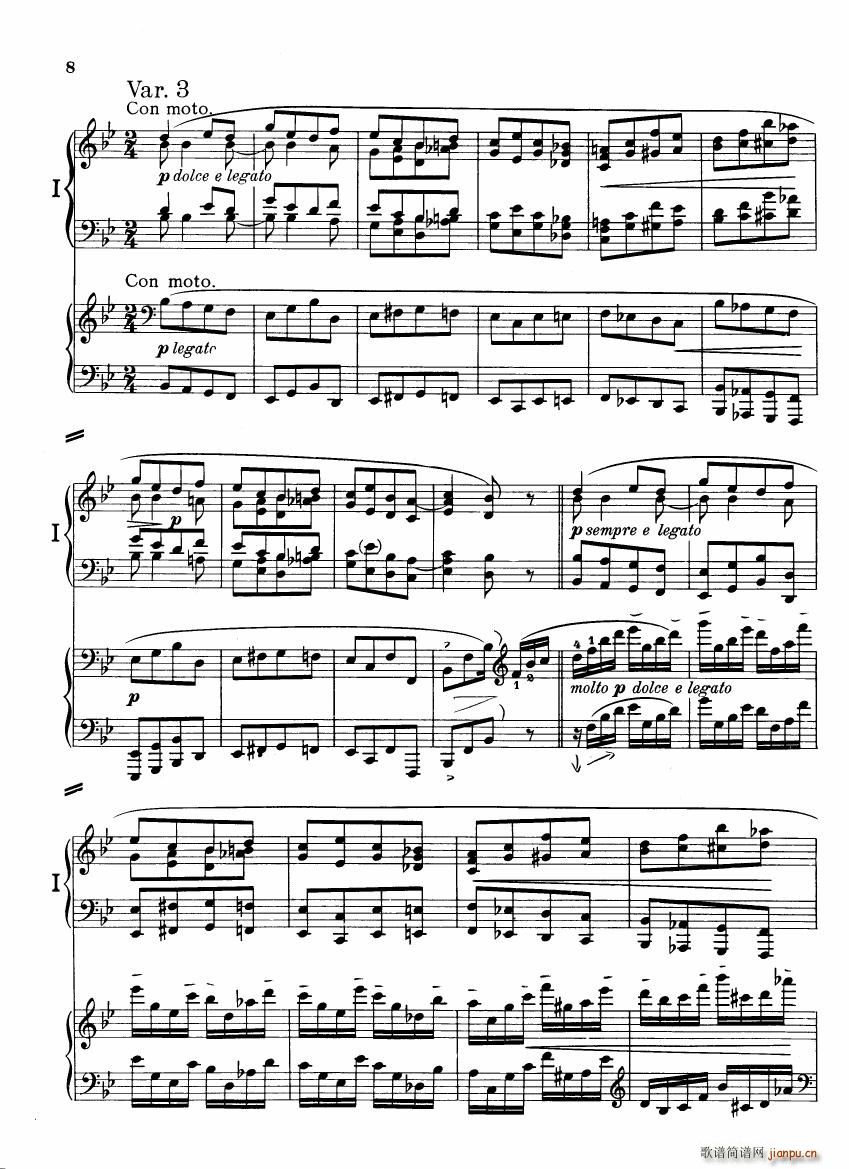 Brahms Variations on a theme by Haydn(V)7