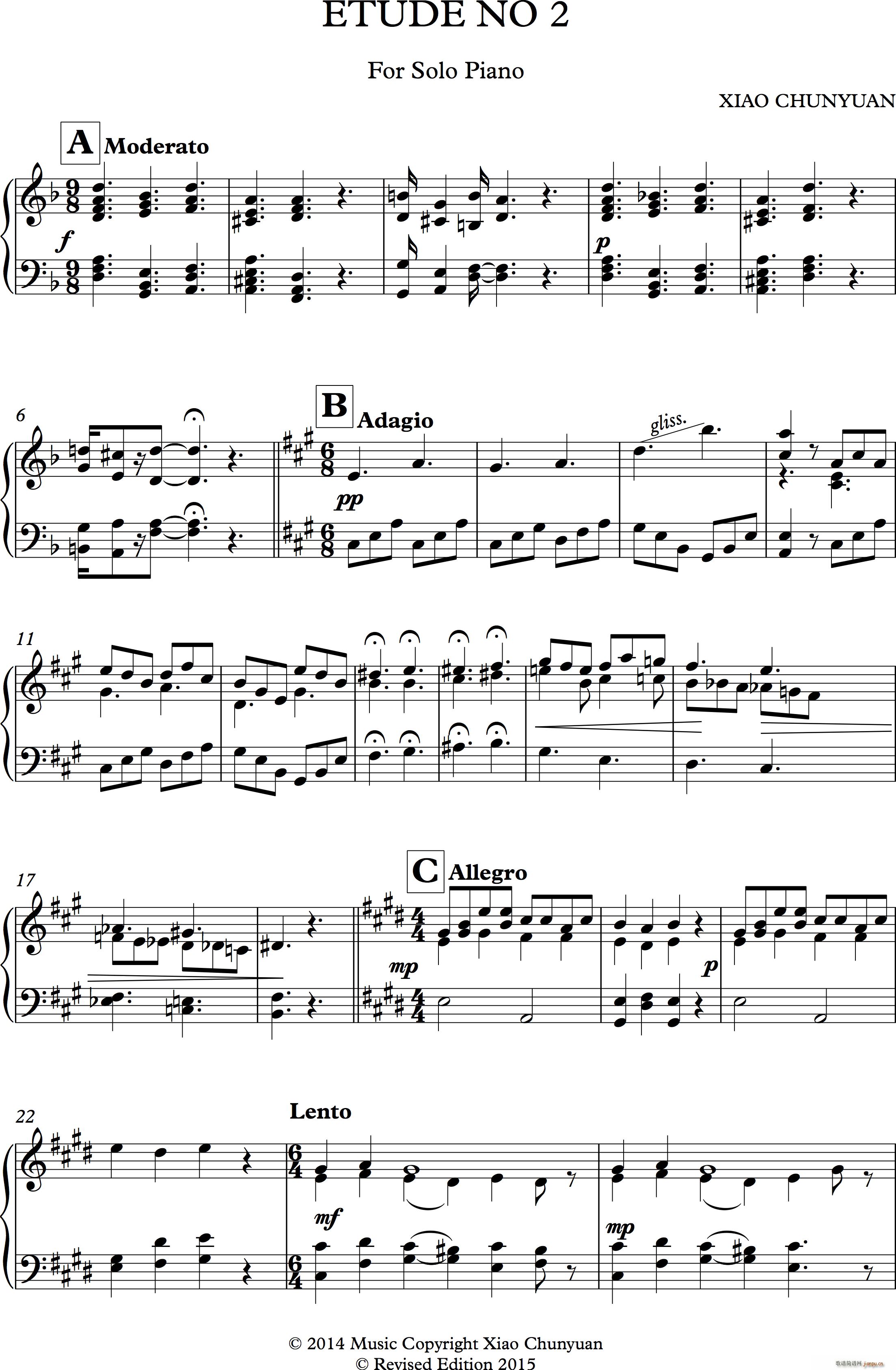 Etude No 2 پ(V)1