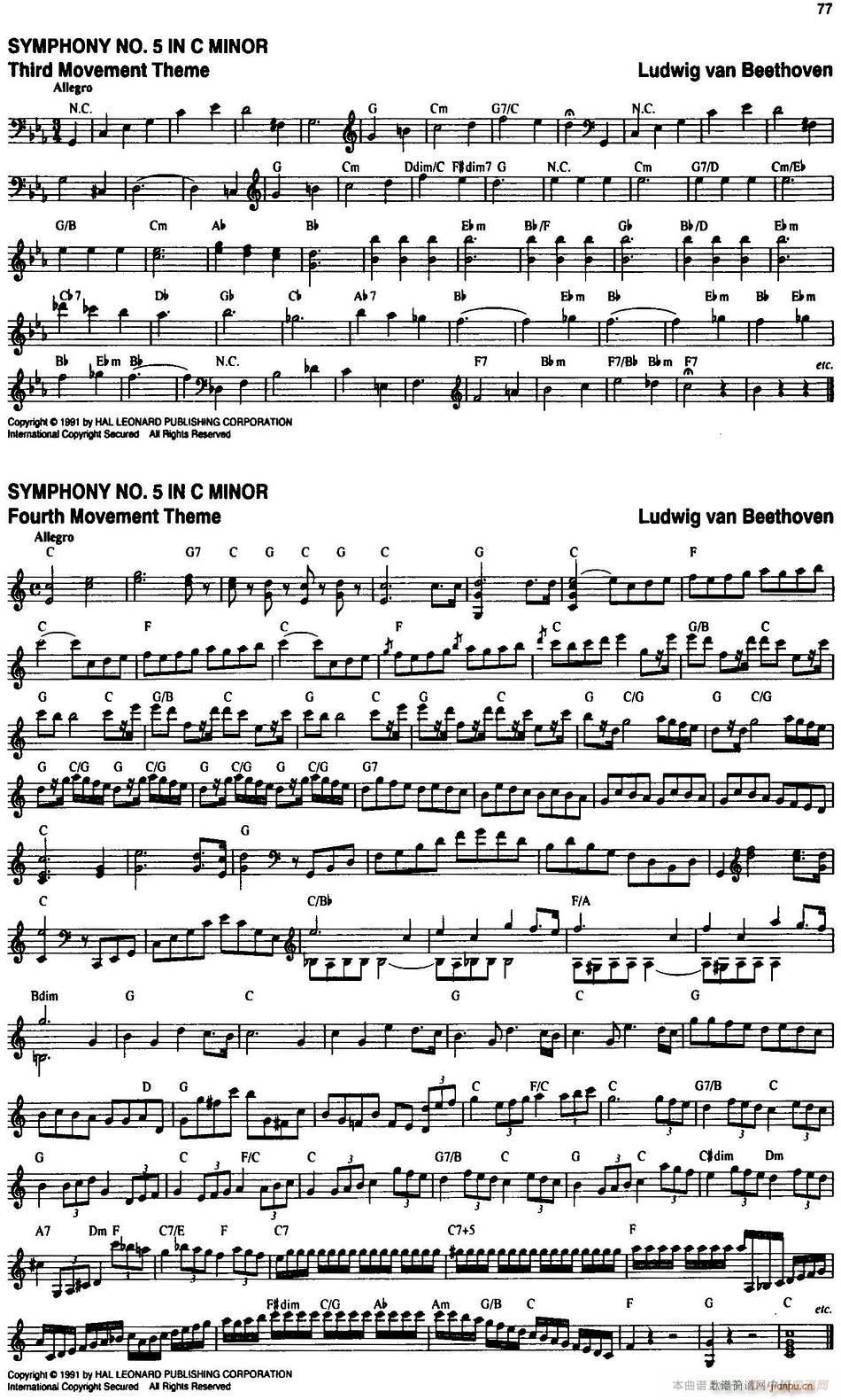 The Real Little Classical Fake Book P61 80(ʮ�ּ�����)17