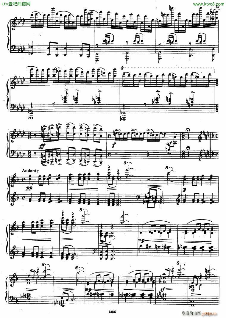 Flyarkovsky 6 preludes and fugues(V)15