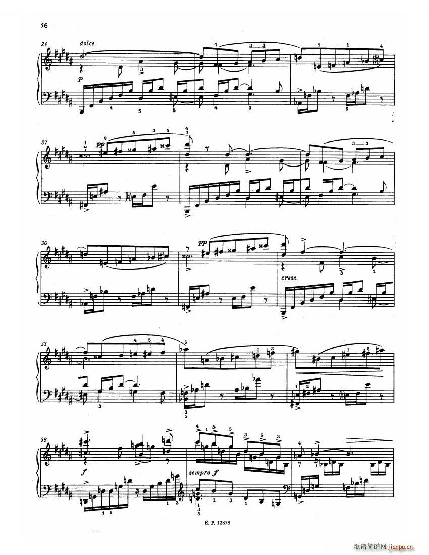 Faure 13 Barcarolle(V)58