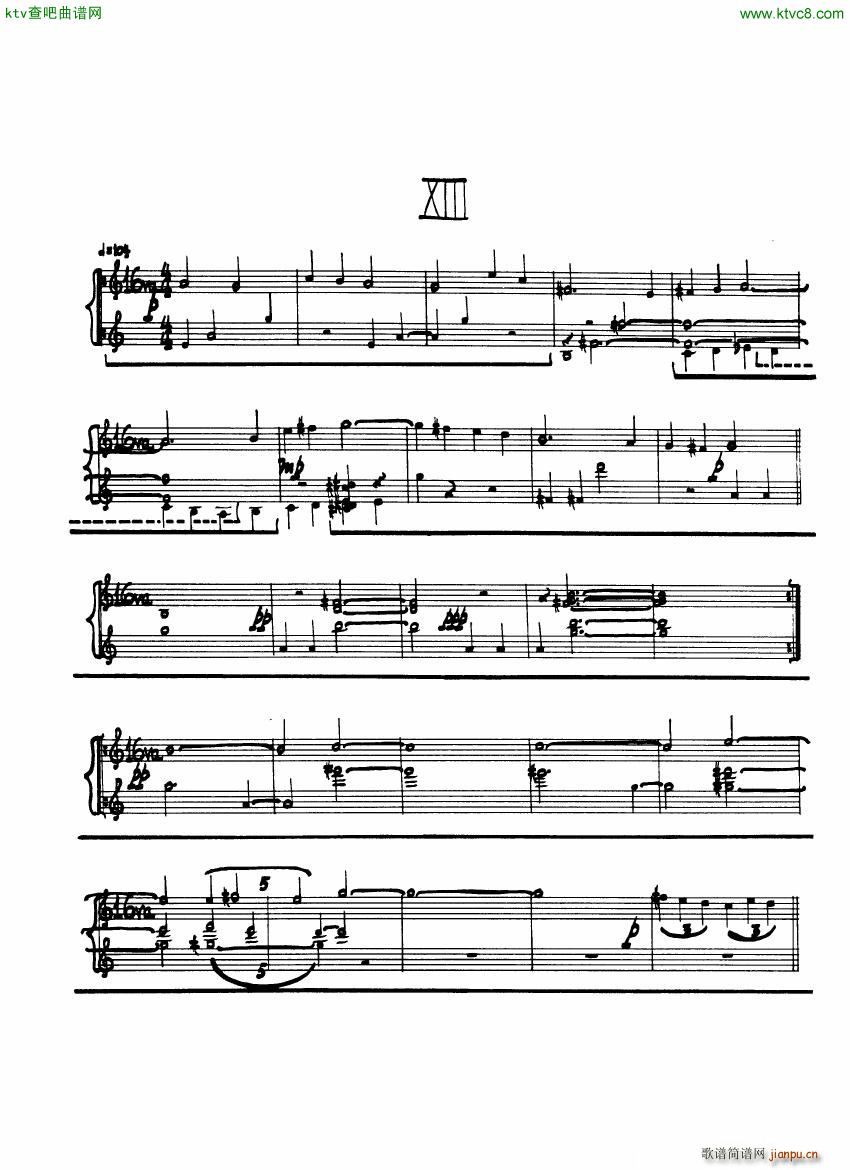 Cage Sonatas and Interludes for prepared piano(V)30