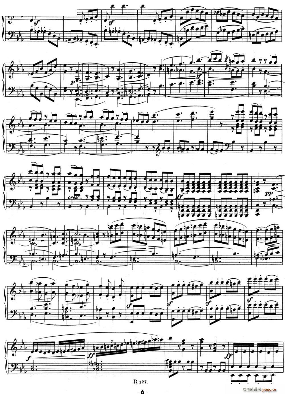 ؐQ04 {Q E{ Op 7 E flat major(V)6