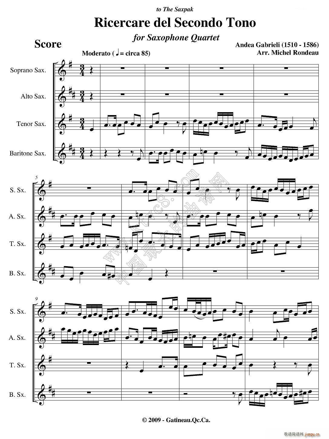 Ricercare del Secondo Tono (V)1