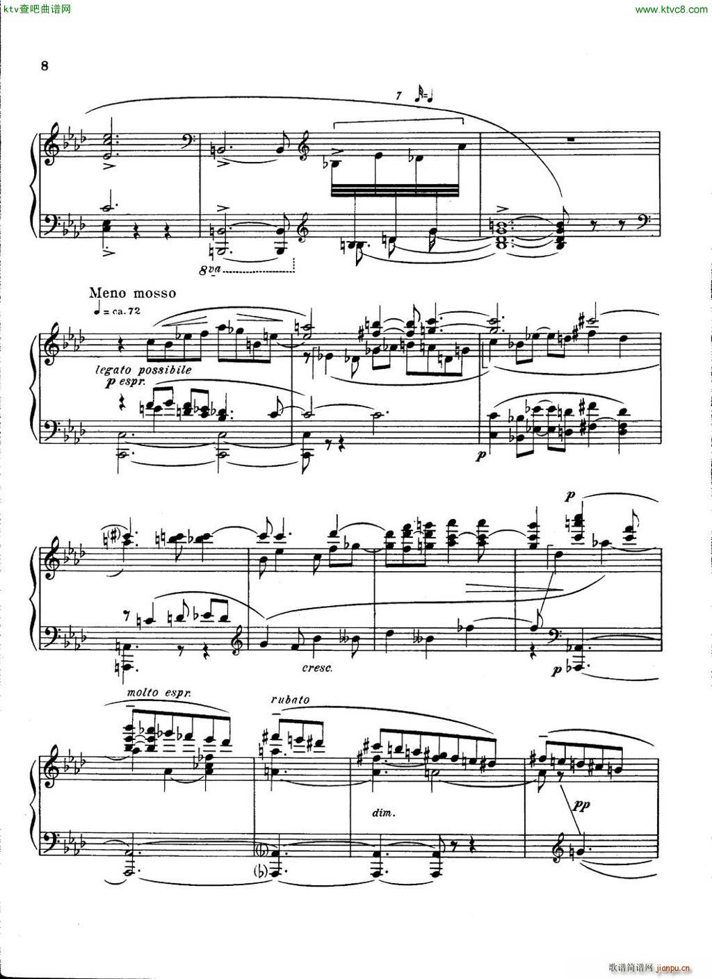 Carter Piano Sonata(V)8