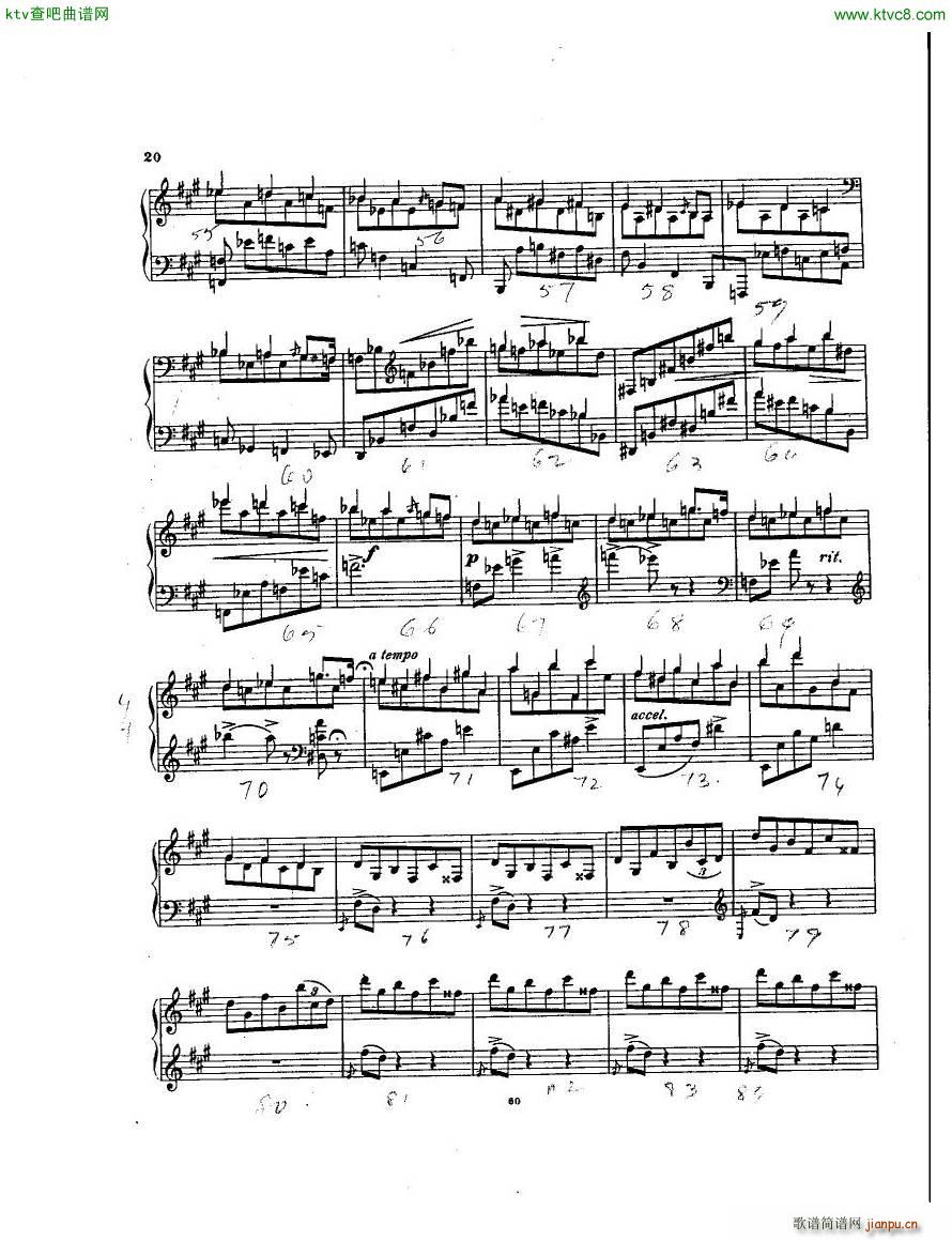 Antipov op 1 Trois Etudes(V)19