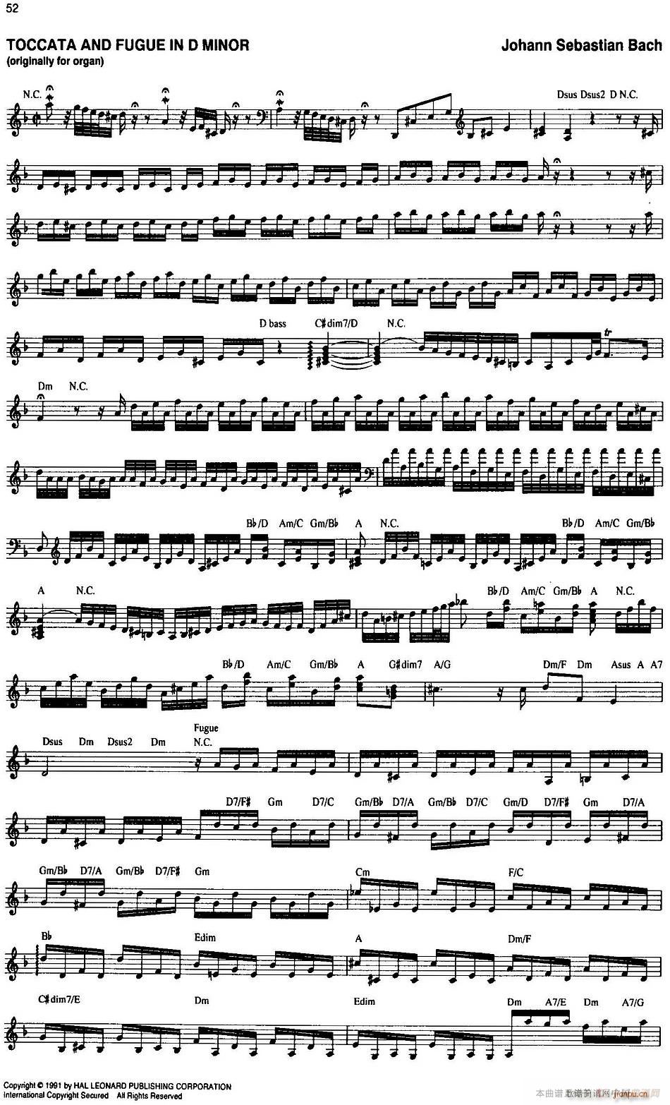 The Real Little Classical Fake Book P41 60(ʮ�ּ�����)12