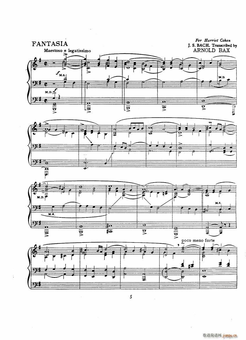 Bach Bax Fantasia(V)1