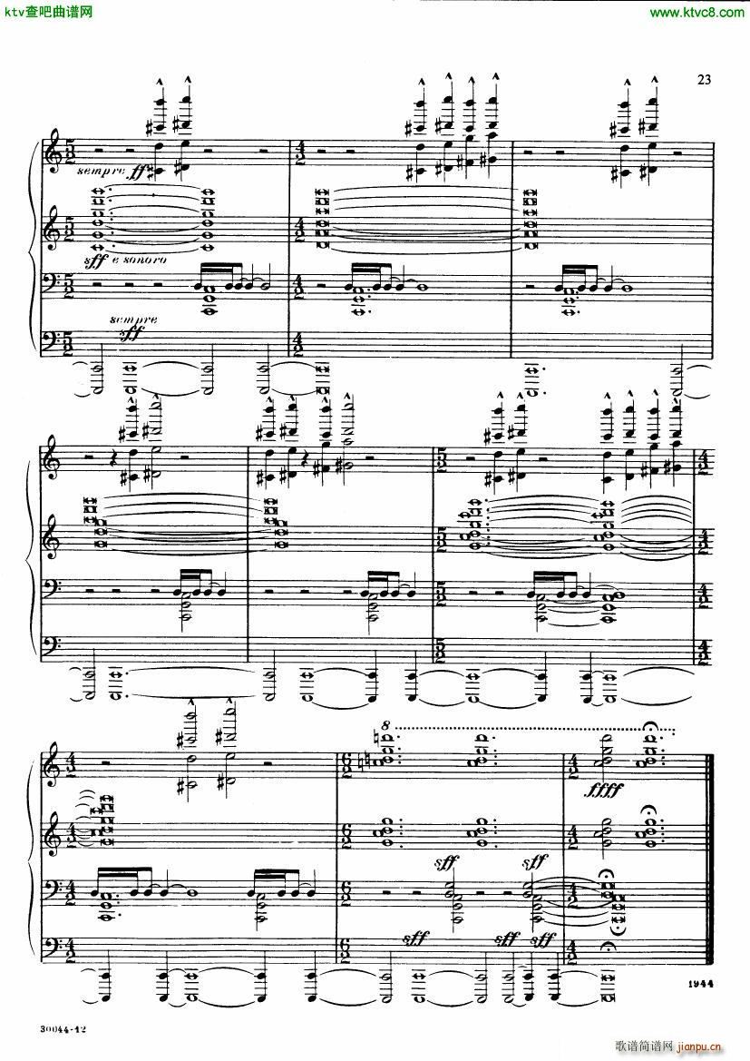 ginastera preludios americanos(V)22