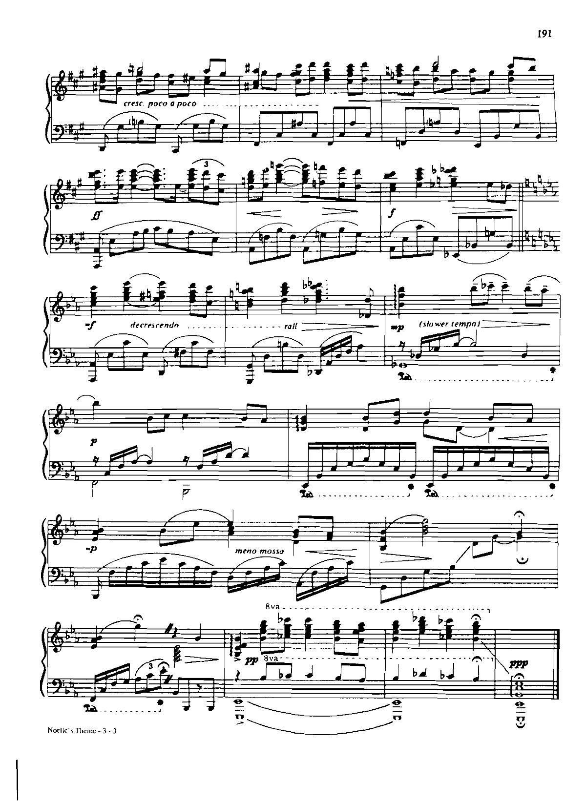 NOELLE S THEME Dan Coates { (V)3