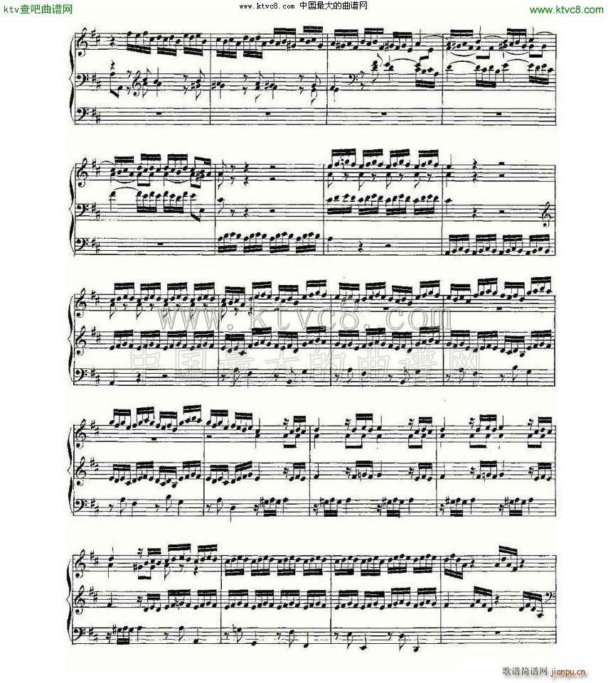 Prelude and Fugue in D Major BWV 532 L(fng)V(ʮּ)11