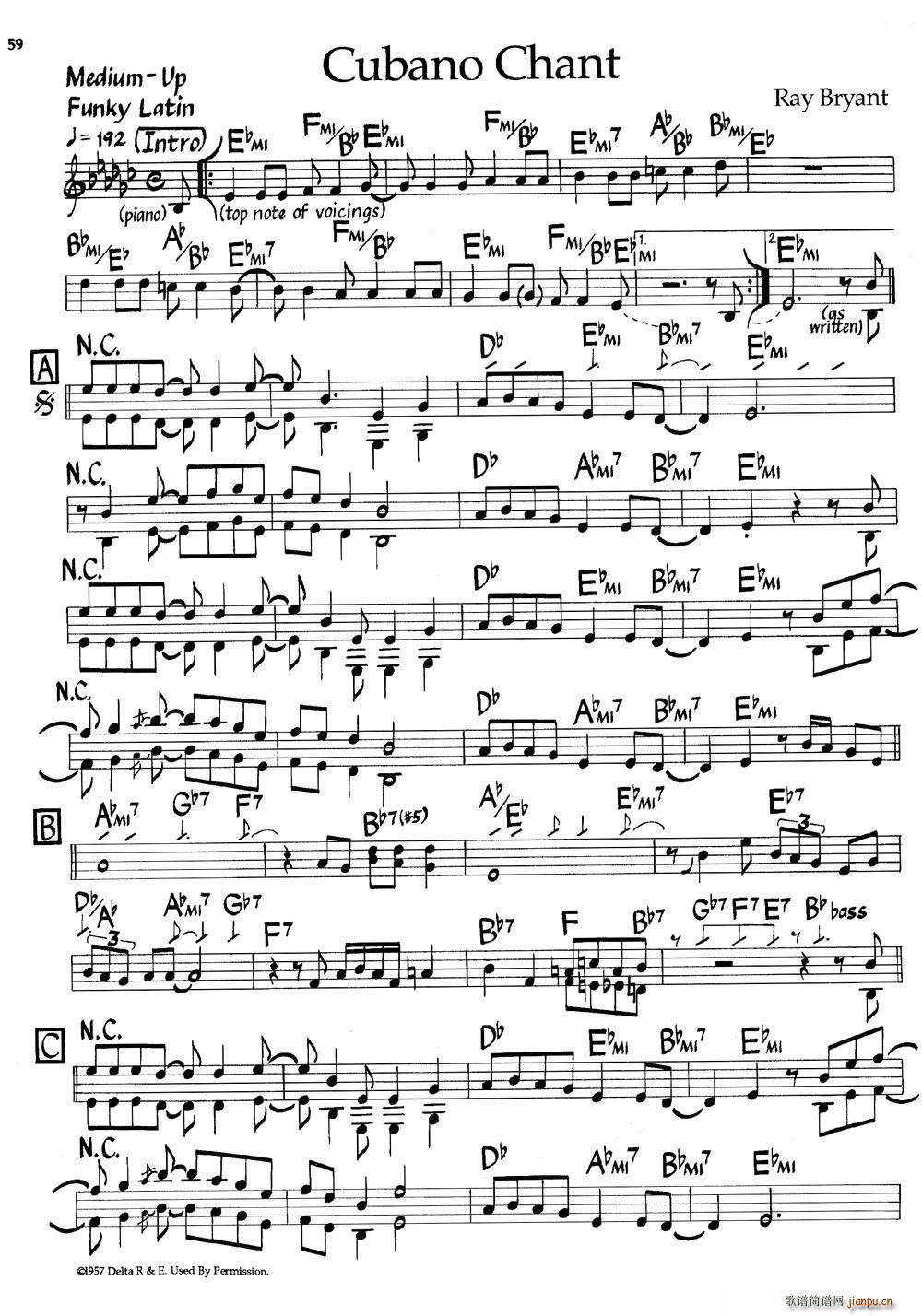 Cubano Chant ʿ(V)1