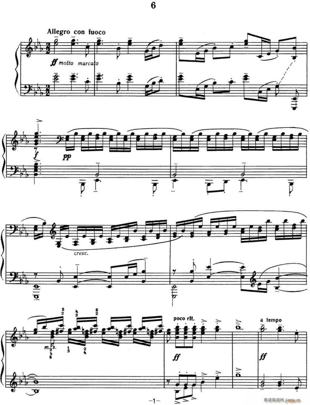 լZ (hu)67 Etudes tableaux Op 33 No 6(V)1