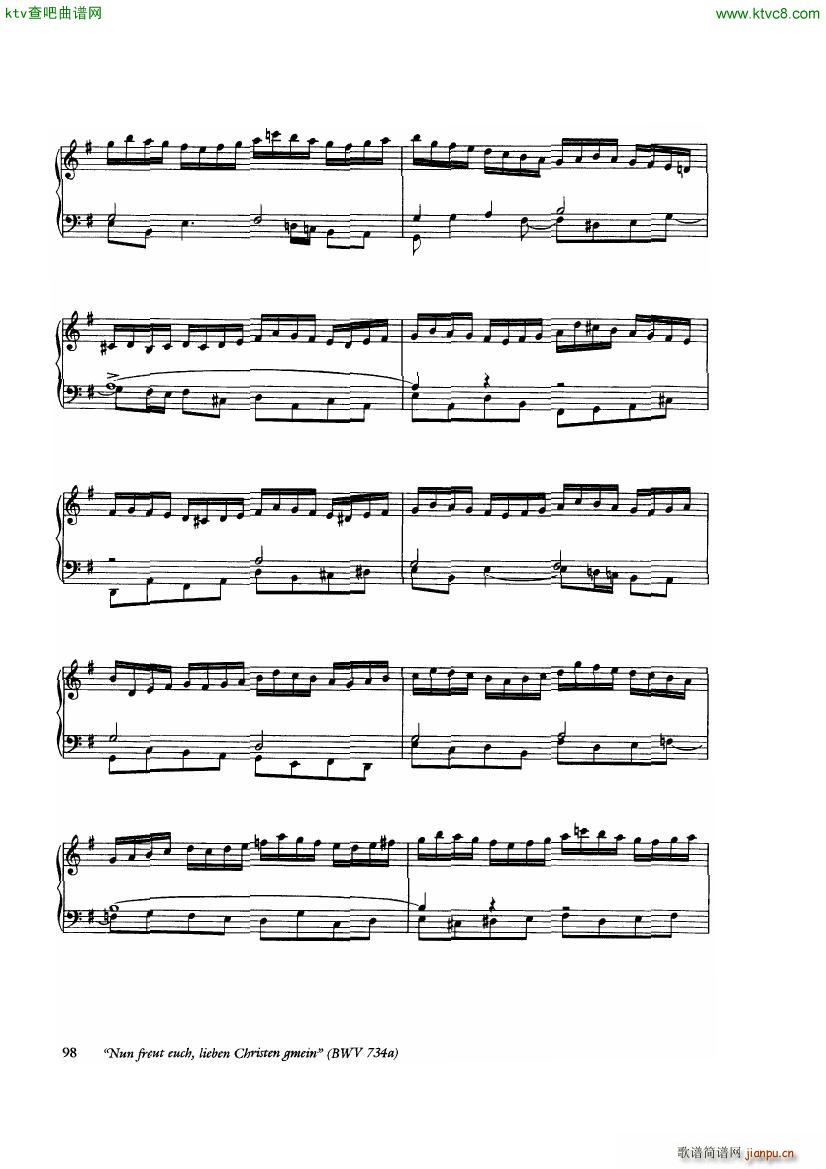 Bach Busoni Ten Chorale Preludes(V)12