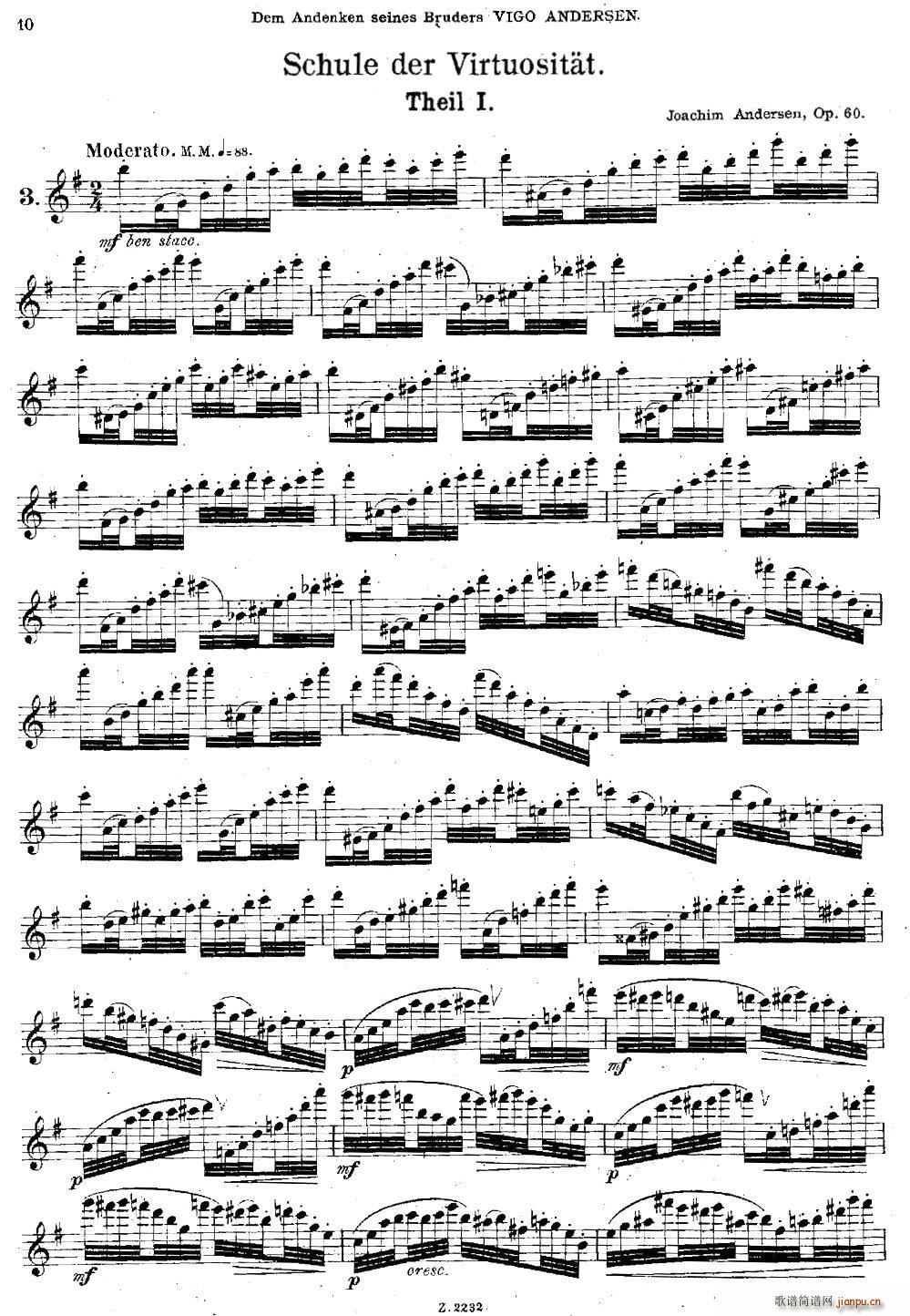 Schule der Virtuosit?t Op 60 3(ѺV)1
